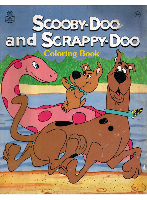 Scooby-Doo & Scrappy-Doo Coloring Book