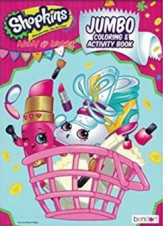 Shopkins Coloring and Activity Book