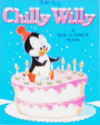 Chilly Willy Rub-A-Pencil Book