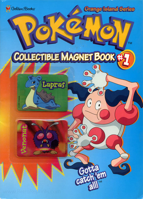 Pokemon Collectible Magnet Book 1