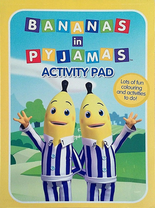 Bananas in Pajamas Activity Pad
