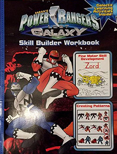 Power Rangers Lost Galaxy Skill Builder Workbook