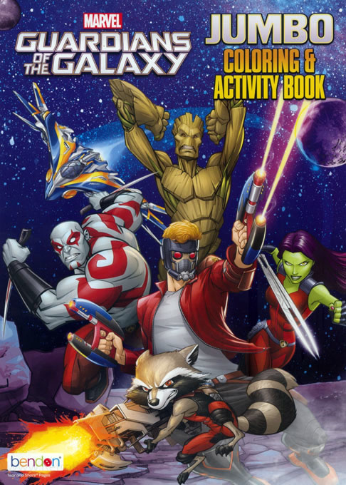 Guardians of the Galaxy, Marvel's Coloring & Activity Book