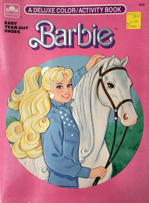 barbie fabulous fashion activity book