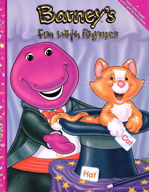 Barney & Friends Coloring Books | Coloring Books at Retro Reprints