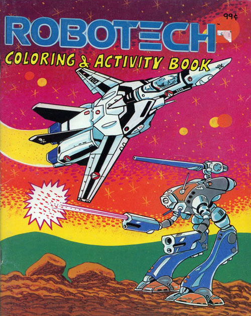 Robotech Coloring and Activity Book