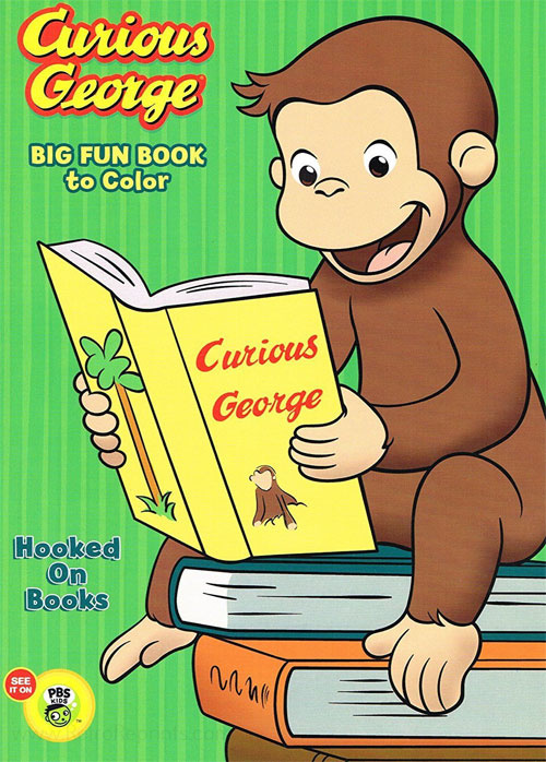 Curious George Hooked on Books