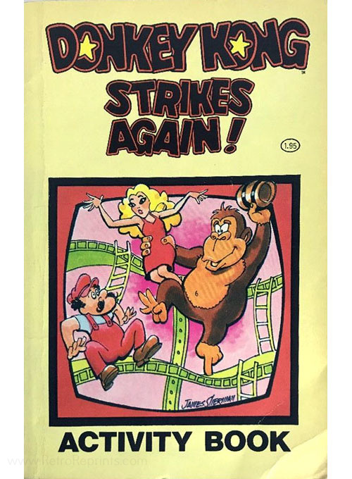 Donkey Kong Activity Book