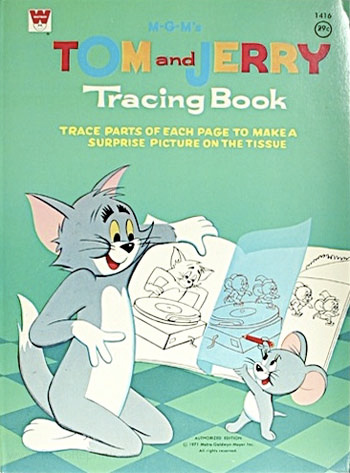 Tom & Jerry Tracing Book