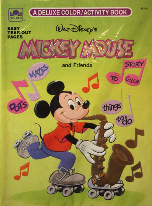 Mickey Mouse and Friends Coloring & Activity Book