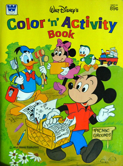 Mickey Mouse and Friends Coloring & Activity Book