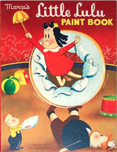 Little Lulu Paint Book