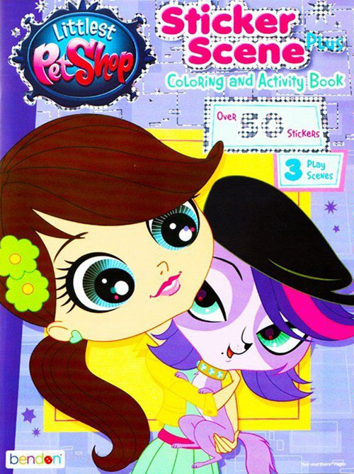 Littlest Pet Shop Coloring & Activity Book