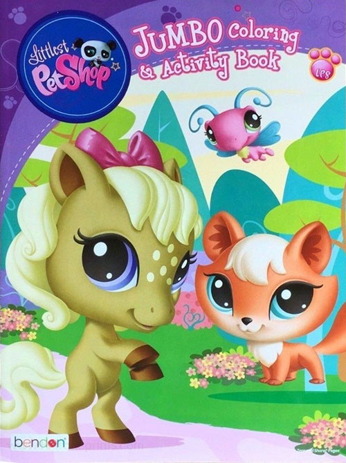 Littlest Pet Shop Coloring & Activity Book