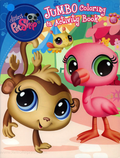 Littlest Pet Shop Coloring & Activity Book