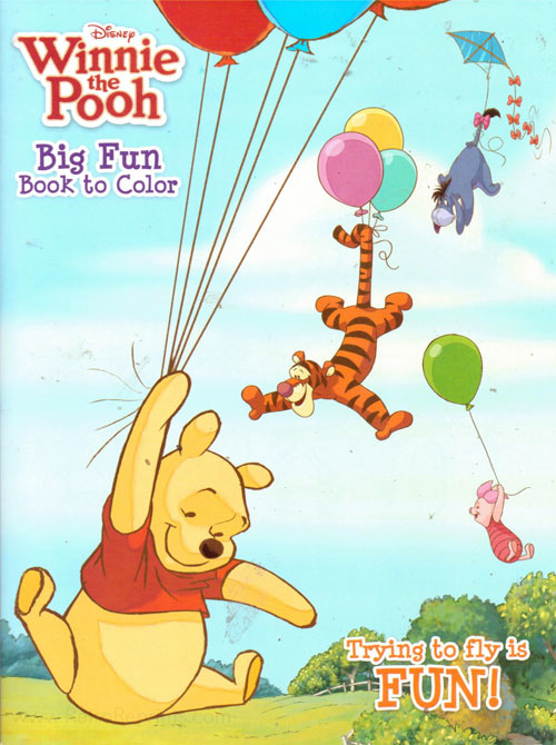 Winnie the Pooh Trying to Fly is Fun!