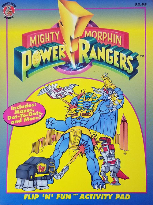 Mighty Morphin Power Rangers Activity Pad