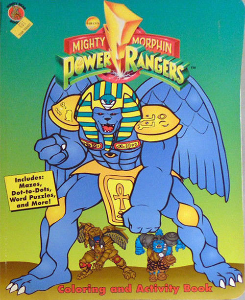 Mighty Morphin Power Rangers Coloring & Activity Book