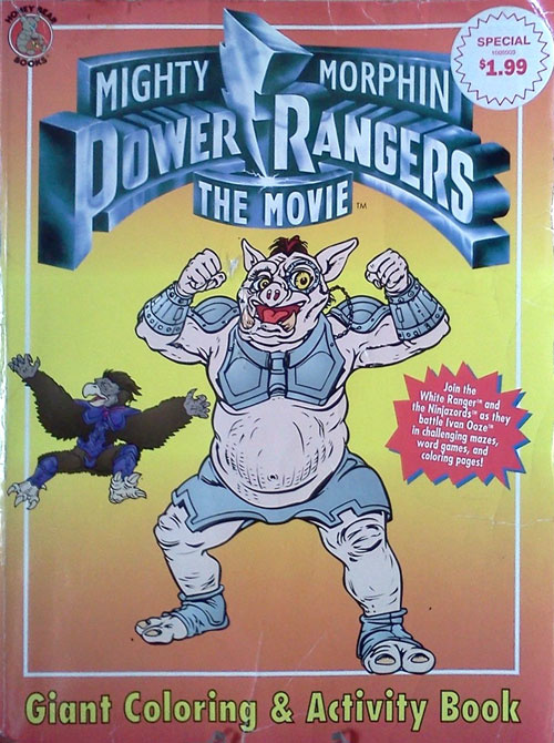 Power Rangers: The Movie Coloring & Activity Book