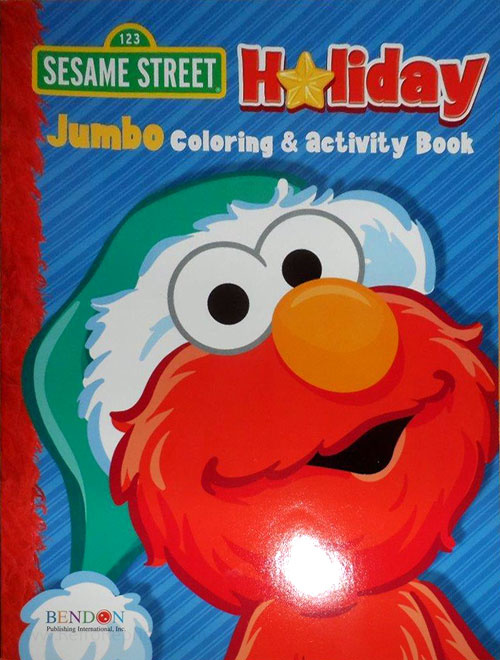 Sesame Street Jumbo Coloring & Activity Book