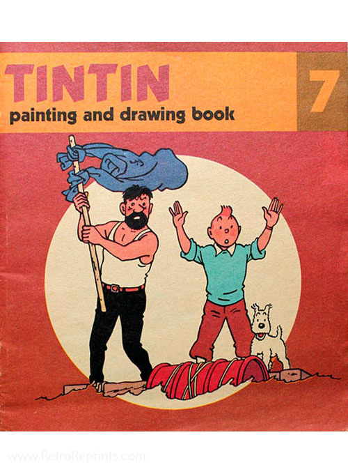 Tintin Painting and Drawing Book