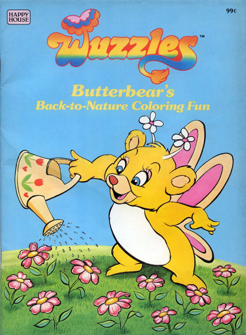 Wuzzles Coloring Books Coloring Books At Retro Reprints