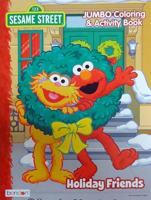 Sesame Street Jumbo Coloring & Activity Book