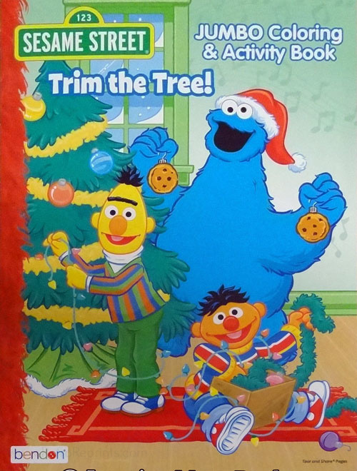 Sesame Street Jumbo Coloring & Activity Book