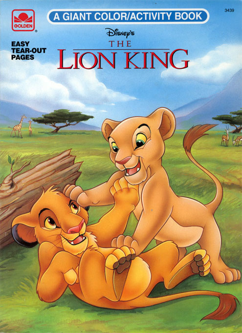 Lion King, The Coloring & Activity Book