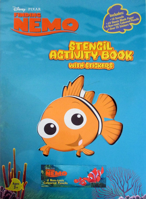 Finding Nemo Stencil Activity Book