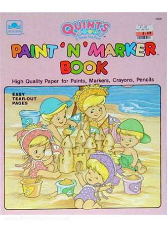 Quints Paint 'n' Marker Book