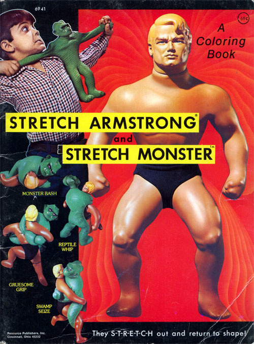 Stretch Armstrong Coloring Book