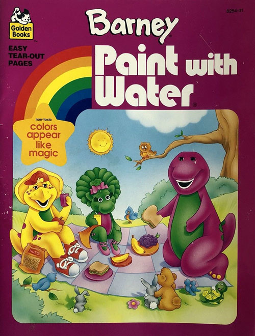 Peppermint Rose (Paint with Water; 1992) Golden Books : Retro Reprints