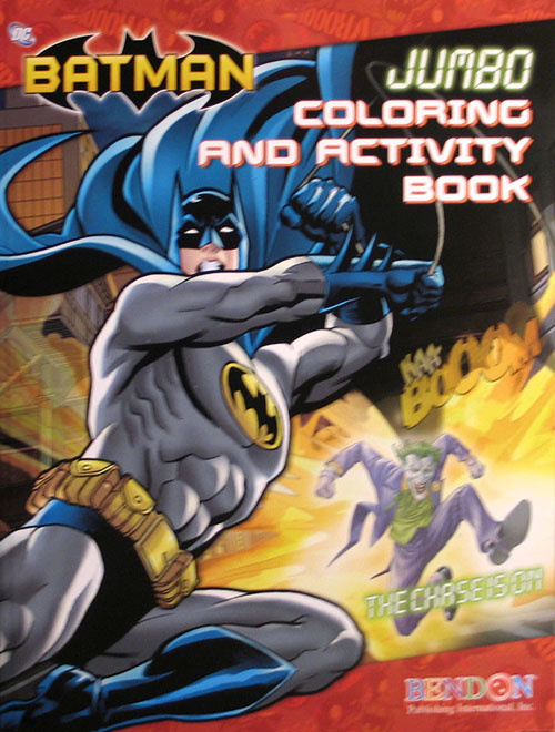 Batman Coloring & Activity Book