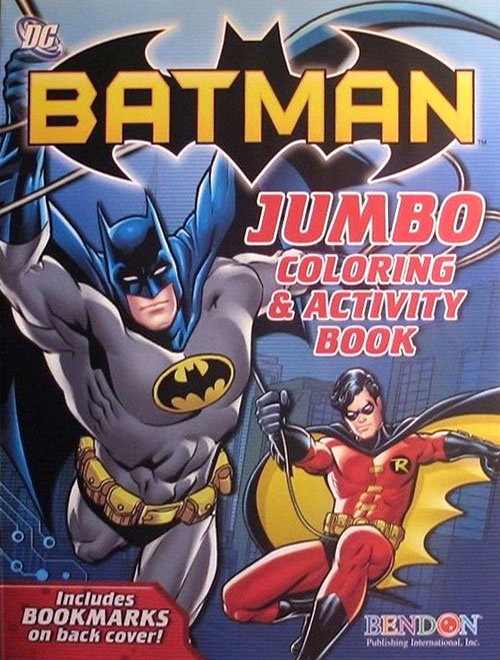 Batman Coloring & Activity Book