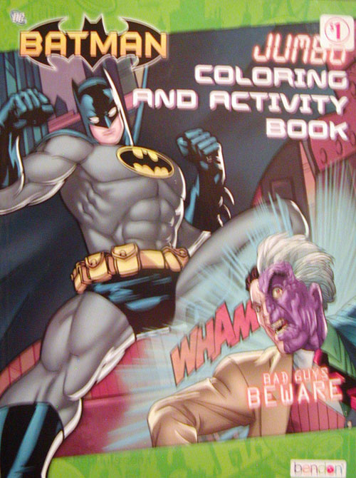 Batman Coloring & Activity Book