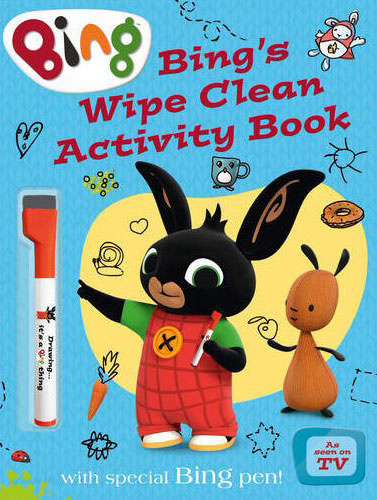 Bing Bing's Wipe Clean Activity Book