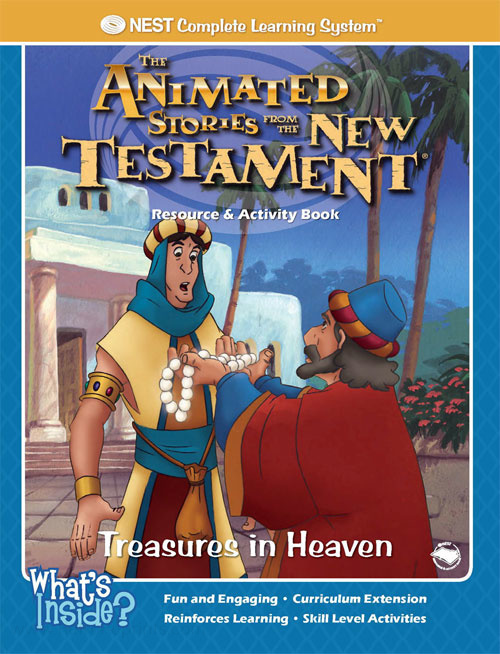 Animated Stories of the New Testament Treasures in Heaven Coloring