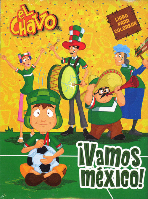 SET 1 DE LIBROS PARA COLOREAR DE EL CHAVO COLORING BOOKS