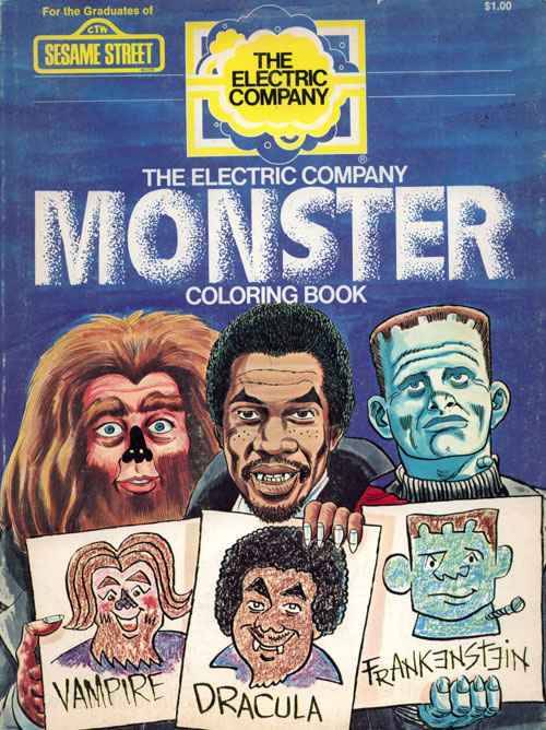 Electric Company, The Monster Coloring Book