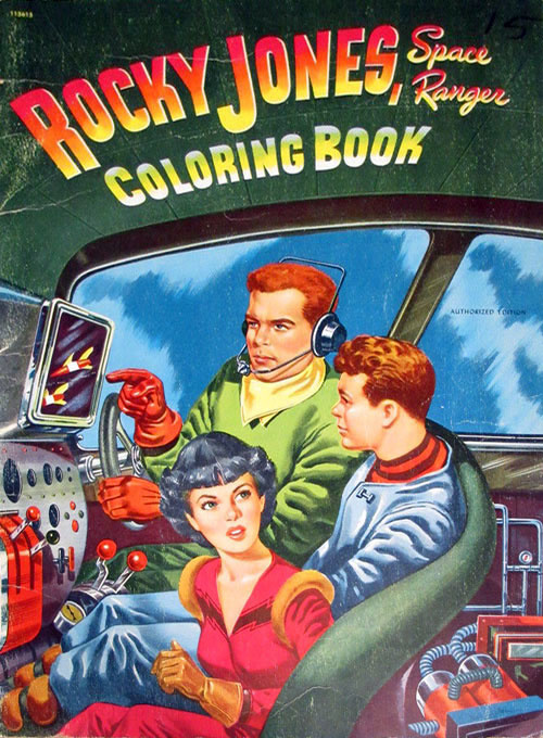 Rocky Jones, Space Ranger Coloring Book