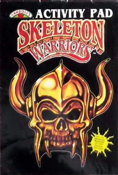 Skeleton Warriors Activity Pad