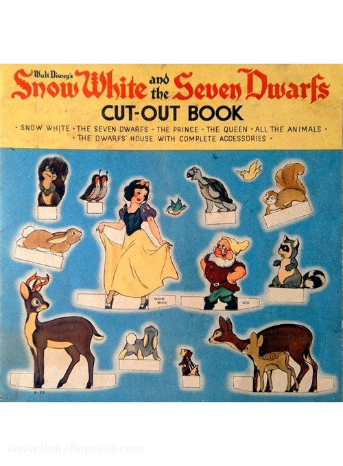 Snow White & the Seven Dwarfs Cut-Out Book