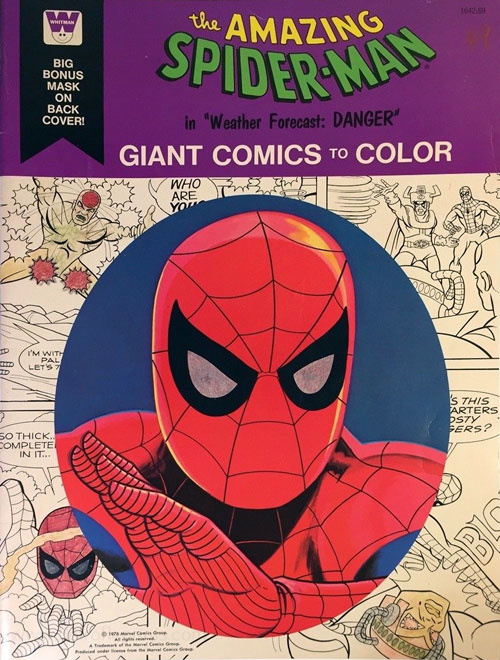 Spider-Man Comics to Color