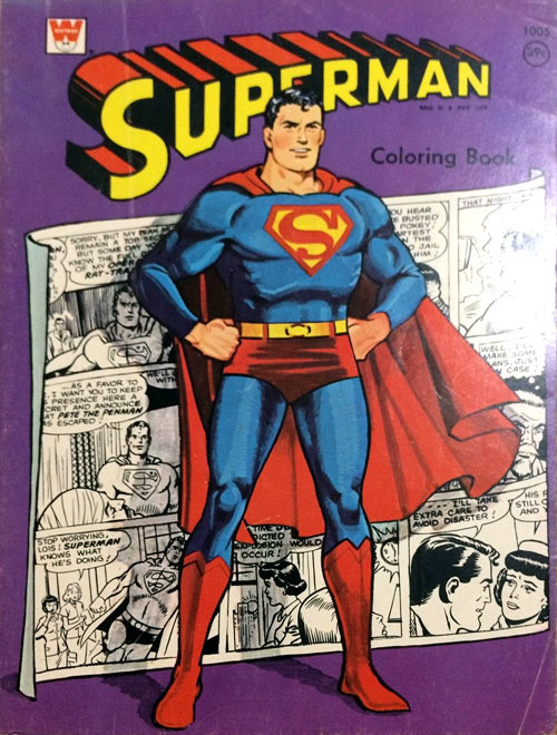 Superman Coloring Book