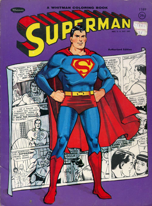 Superman Coloring Book