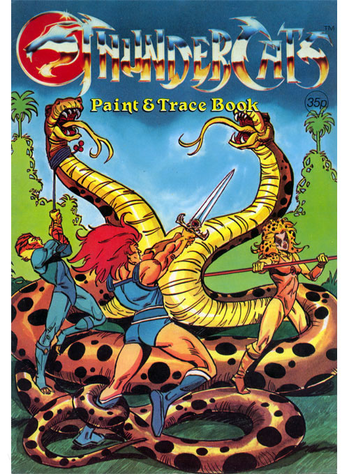 ThunderCats (1985) Paint & Trace Book 