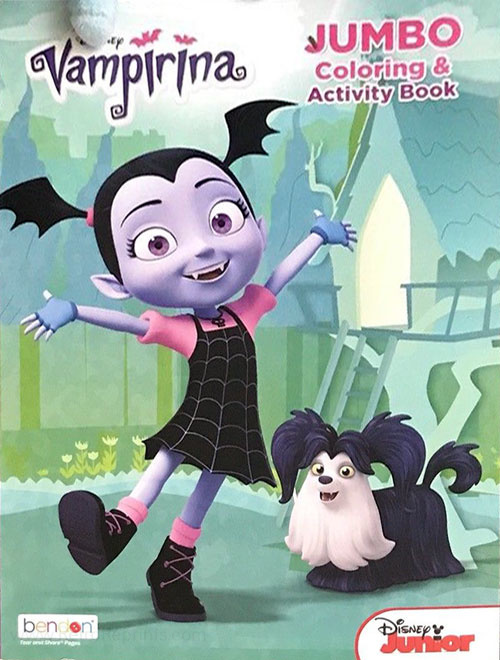 Vampirina, Disney's Coloring & Activity Book | Coloring Books at Retro ...