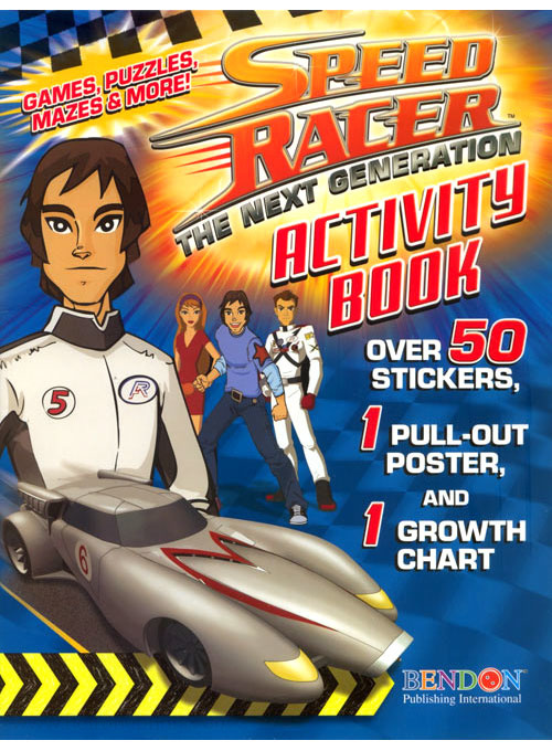 Speed Racer: The Next Generation Activity Book