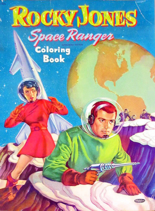 Rocky Jones, Space Ranger Coloring Book